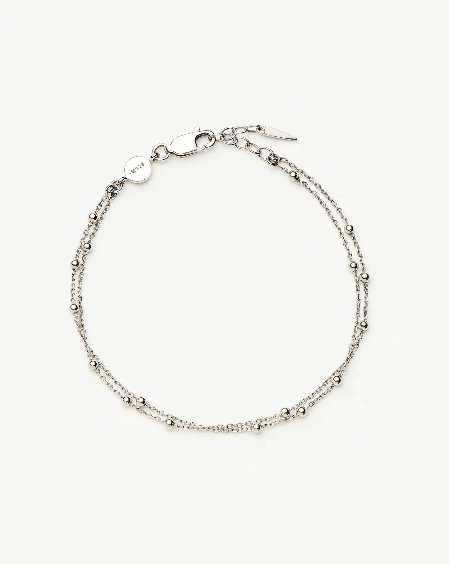 Pulseira de corrente dupla