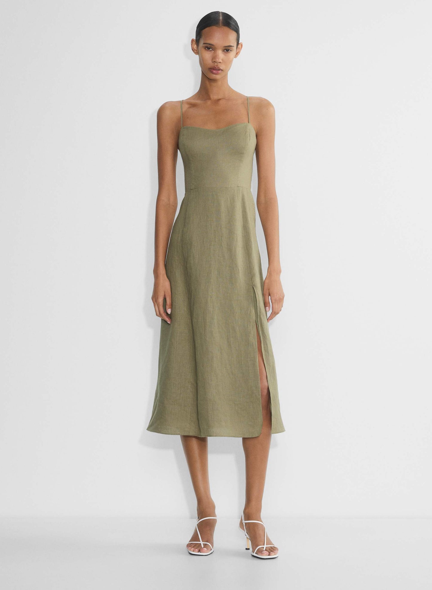 Vestido de Linho Barrafina
