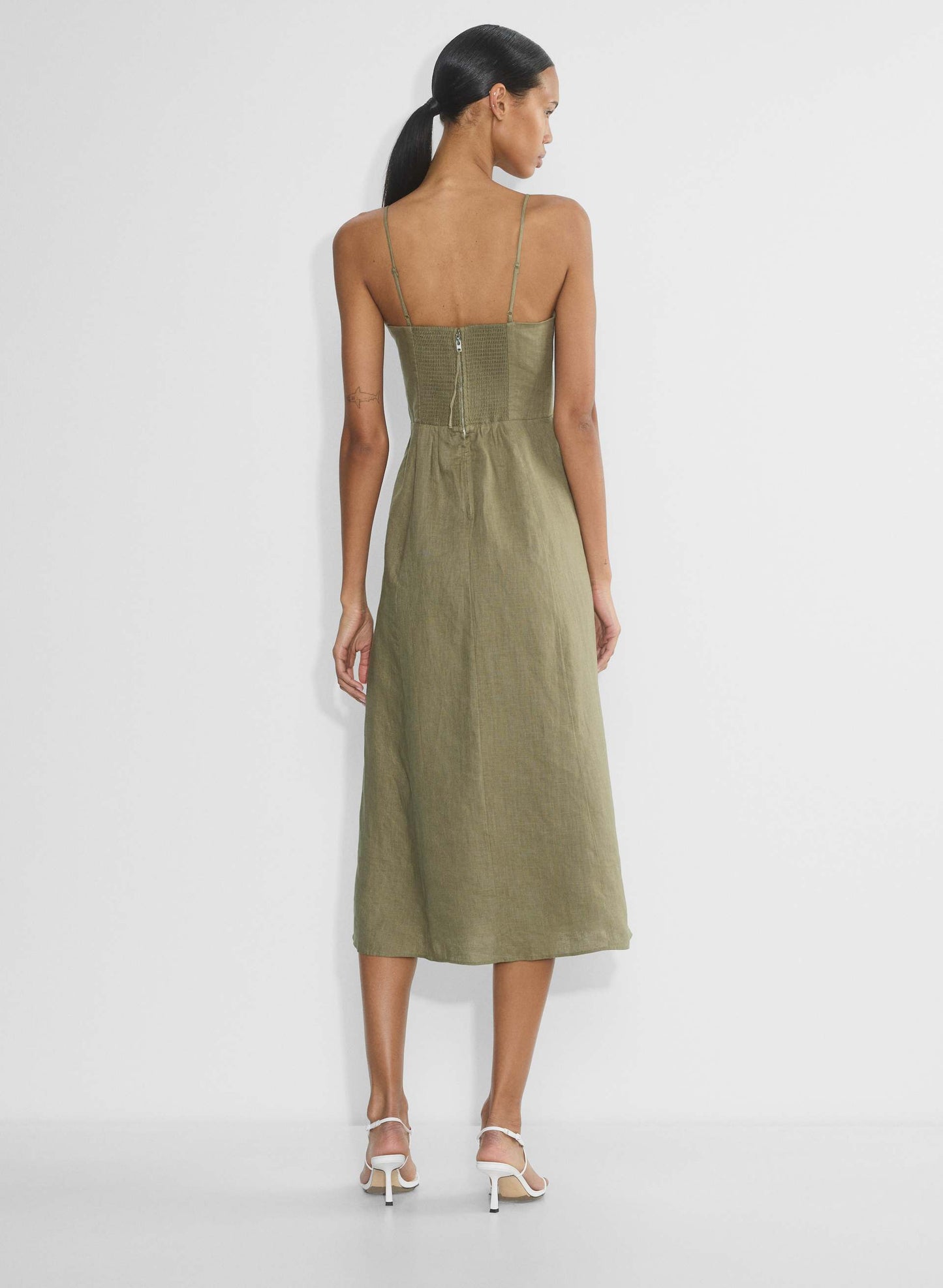 Vestido de Linho Barrafina